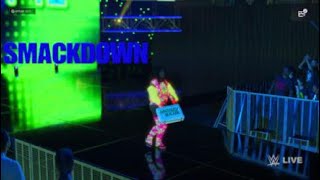 WWE 2K25 SMACKDOWN NAOMI THREATENS TO CASH IN ON TIFFANY STRATTON!!!!!!!!!