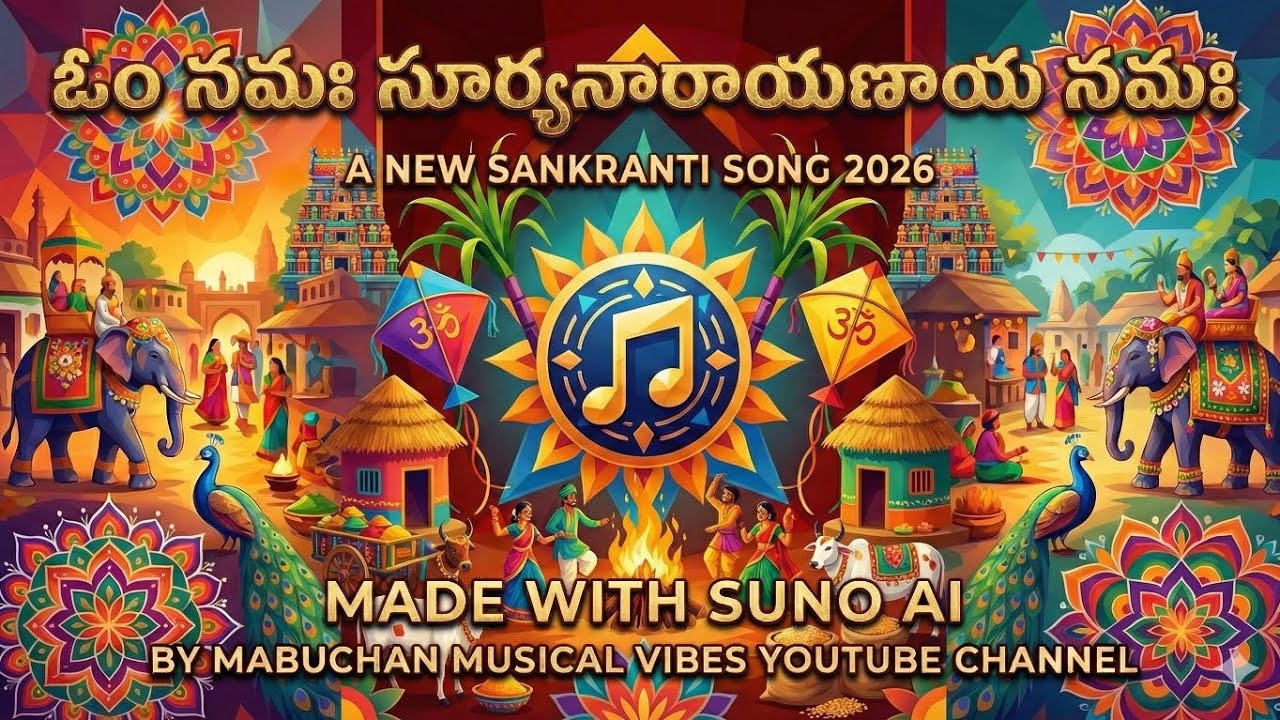 Om Namah Suryanarayana Namah | ఓం నమః సూర్యనారాయణాయ నమః |Sankranti song 2026