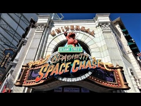 Universal Studios Singapore | Spaghetti Space Chase | Sesame Street