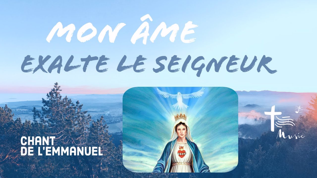 MON ÂME EXALTE LE SEIGNEUR • Emmanuel Music YouTube MON ÂME EXALTE LE SEIGNEUR • Emmanuel Music YouTube