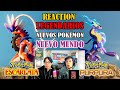REACTION POKÉMON ESCARLATA Y PÚRPURA - Trailer POKÉMON LEGENDARIOS - NUEVOS POKÉMON