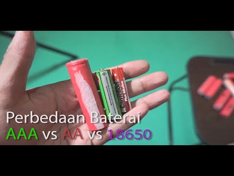 Video: Perbedaan Antara Baterai AA Dan Baterai AAA