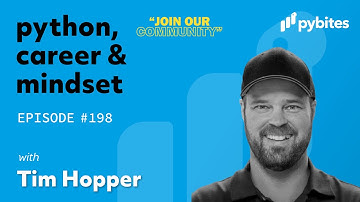 Pybites Podcast 198: Tim Hopper on UV and smarter Python development