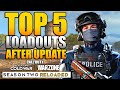 Top 5 Loadouts & Class Setups in WARZONE After 1.34 Update (Amax, FFAR, Mac-10, Kar98k, AUG & M16)