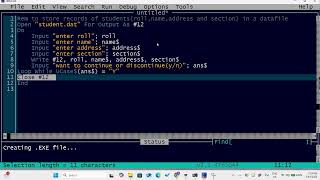 Writing Records in a Data File in QBASIC 📁💻