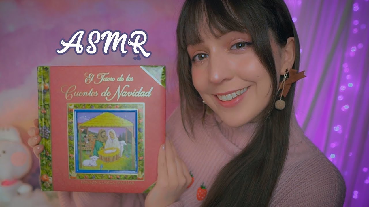 ⭐ АСМР Чтение Сказок Перед Сном 🎄 [Субтитры] Рождественские сказки