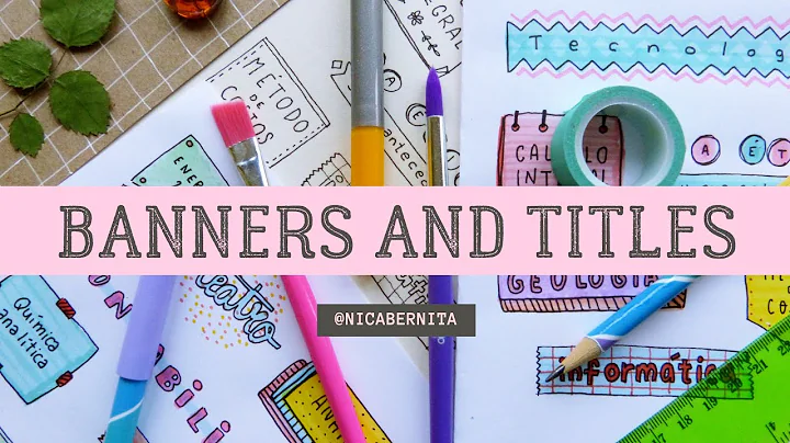 HEADER, BANNER and TITLE IDEAS  HOW TO WRITE TITLE...