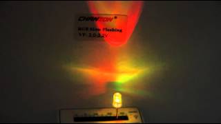 5mm RGB LED Diode Slow Flashing