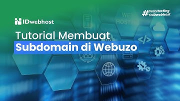 Tutorial Membuat Subdomain di Webuzo