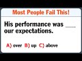 English Grammar: Over vs Up vs Above Explained
