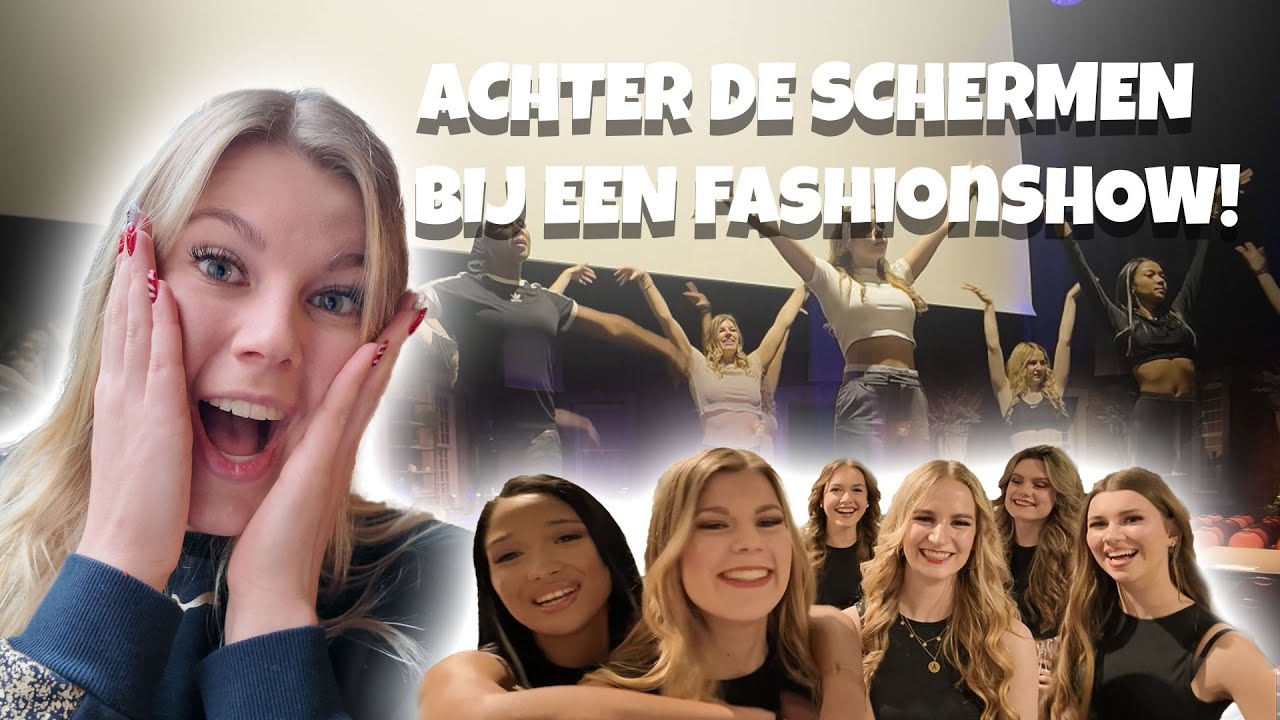 Achter de schermen bij een Fashionshow!