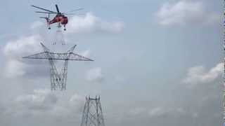 WATL - Sikorsky Skycrane Tangent Tower Construction