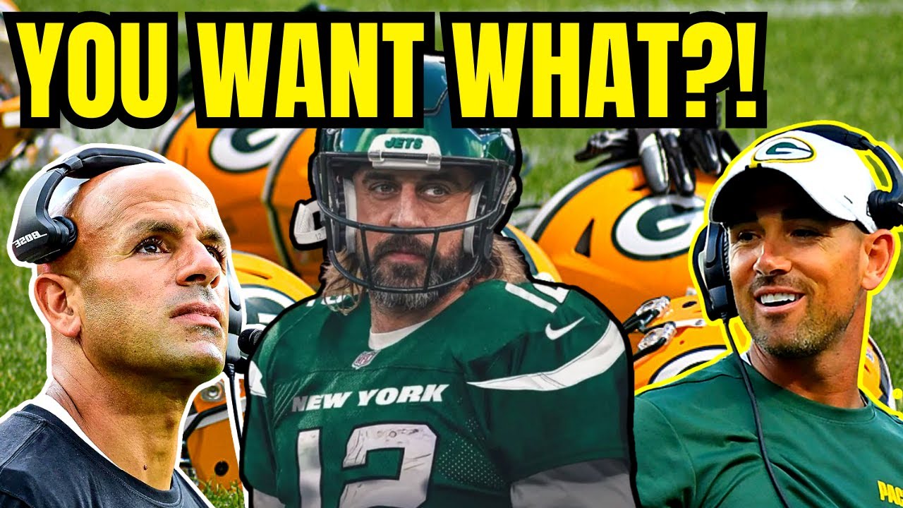Packers Aaron Rodgers TRADE DEMANDS Have HIT The ABSURD?! Green Bay ...