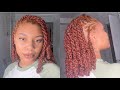 LOC KNOTS ON EXTENDED TWO STRANDS | Easy Loc Style