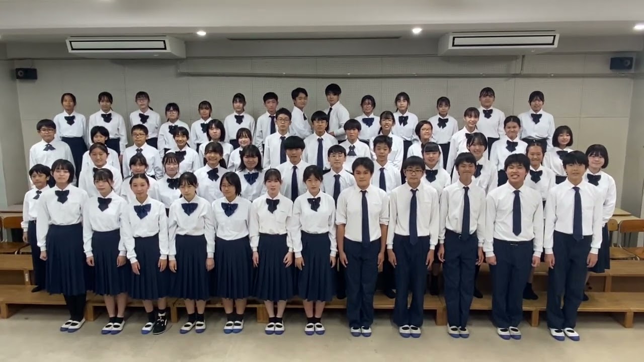 中学校部門 混声合唱の部 5 名古屋市立滝ノ水中学校合唱部（第76回