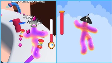 Blob Runner 3D Arcade All Levels Android Game (Level 103-107)