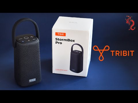 Видео: Компактная 2.1 стерео блютуз колонка на 40вт //Tribit StormBox Pro