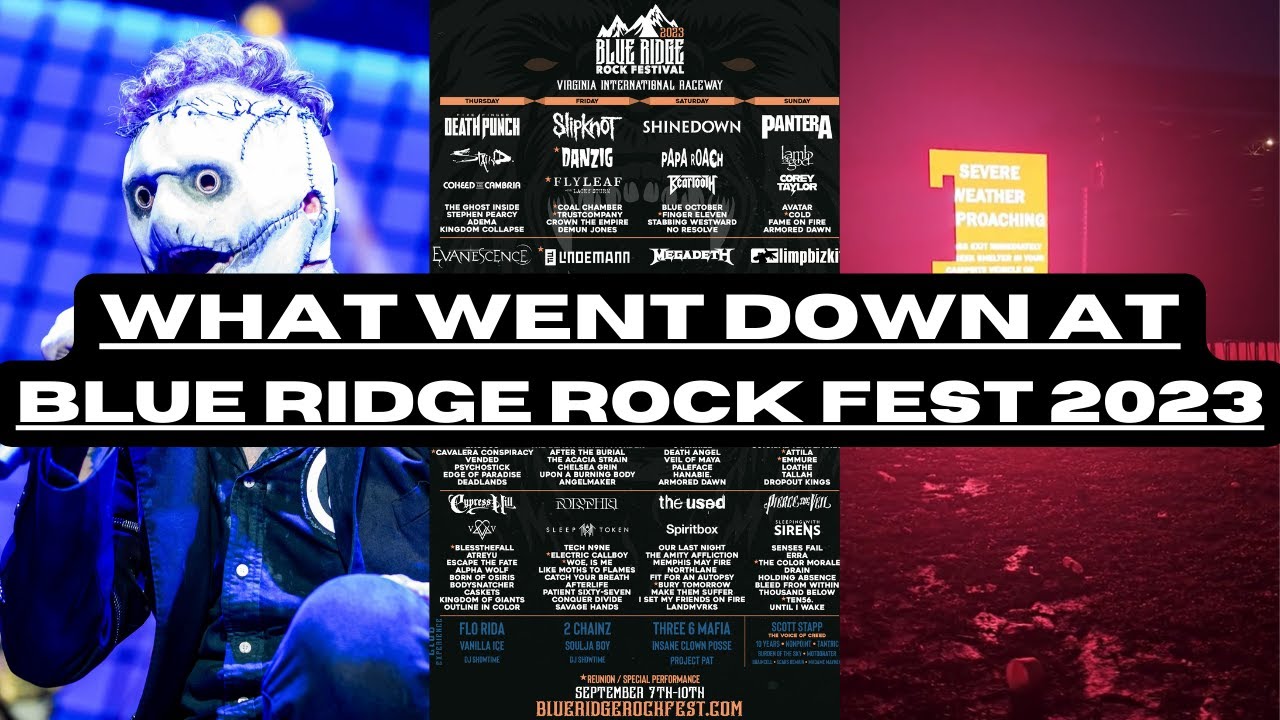 Blue Ridge Rock Fest 2023 The Good, Bad, and Extreme Live Stream