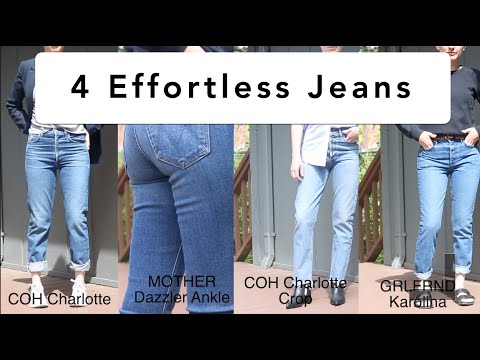 4 Jeans for Effortless Outfits: Women's Fashion