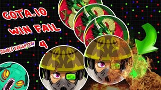 Gota.io Win fail #5 Epic LineSplit Domination 27K Mass Double Vanish? WTF!