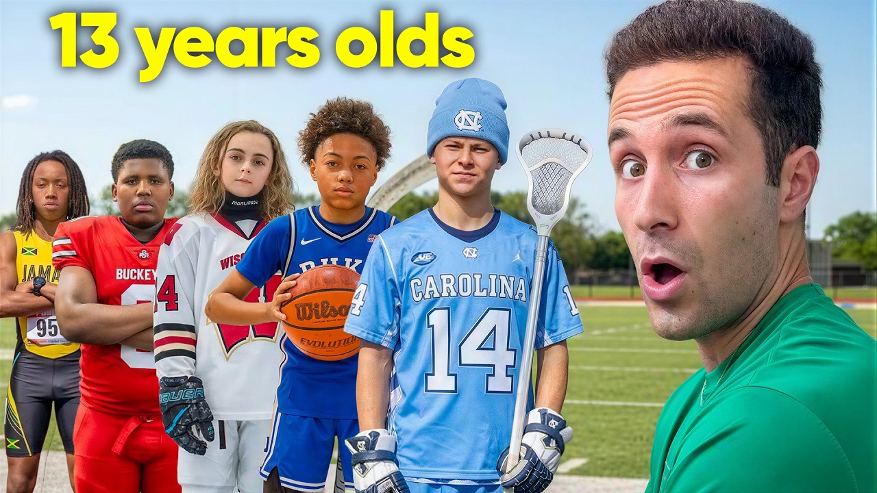 Meeting the MOST Athletic Kids in Every Sport