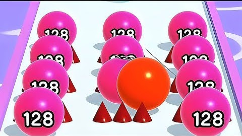 Ball Run 2048 New Update Gameplay Level 848