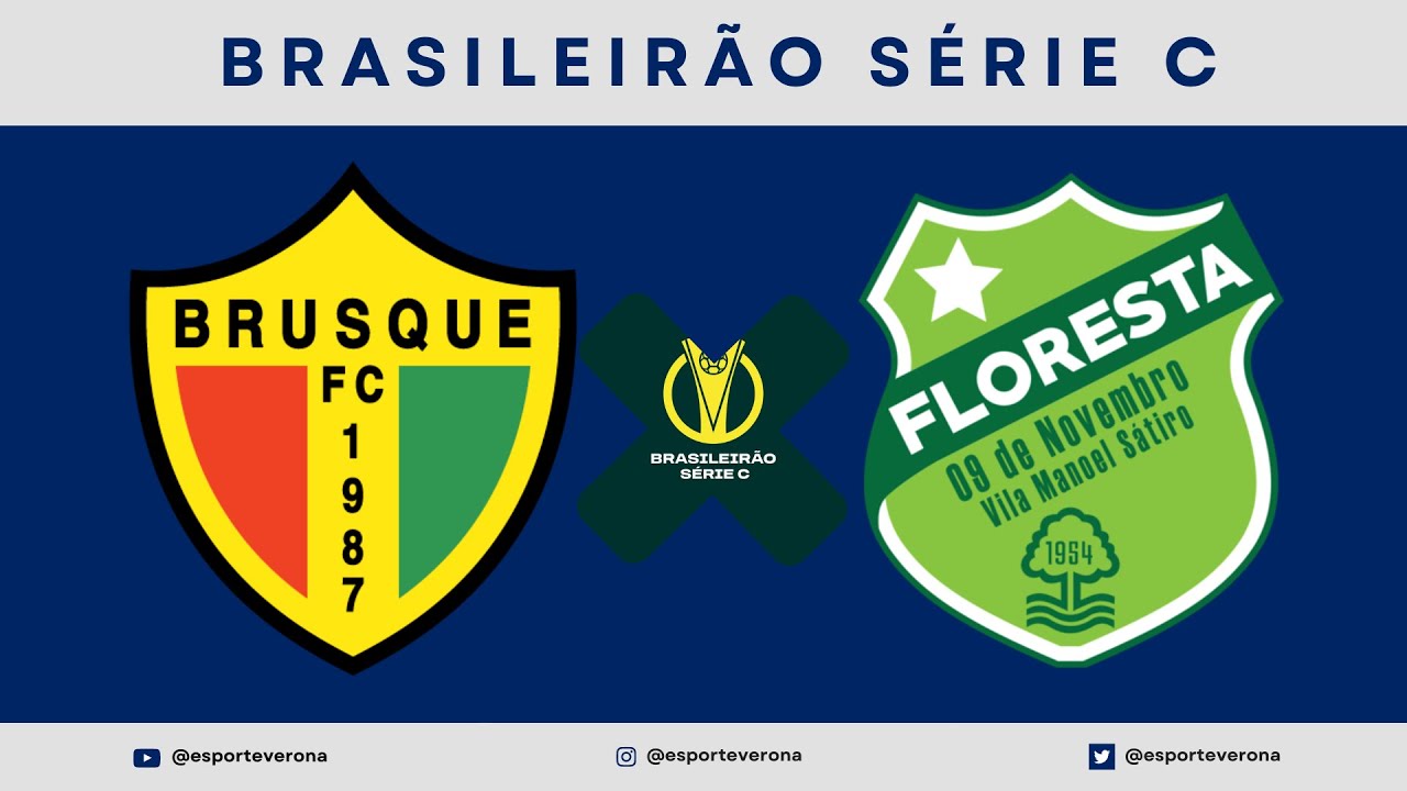 BRUSQUE X FLORESTA | #brasileirãoseriec | RODADA 10 - YouTube