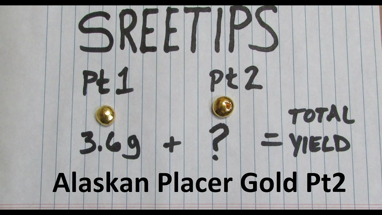 How To Refine Alaskan Placer Gold Part 2of2
