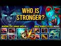 WHO IS STRONGER? | INCREDIBLE CRIT QUEEN PHANTOM ASSASSIN VS. UNREAL GEMINATE ATTACK WEAVER DOTA 2