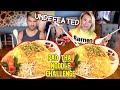 UNDEFEATED PAD THAI NOODLE CHALLENGE in Houston, TEXAS!! #RainaisCrazy ft. Blaine