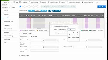ITSM End-to-end Demo 4/9: Change Management
