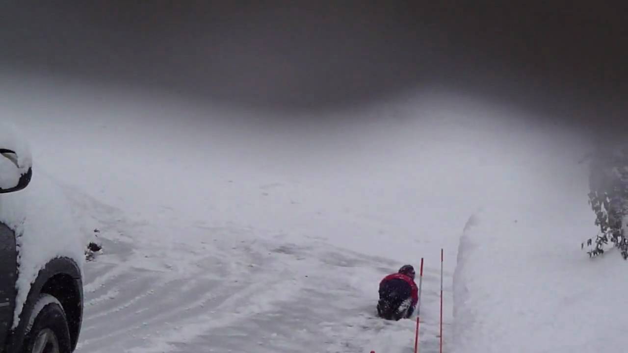 sledding without a sled... maybe!.MP4 YouTube