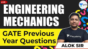 Engineering Mechanics | GATE Previous Year Questions | Lec 21 | GATE ME 2021 Crash Course