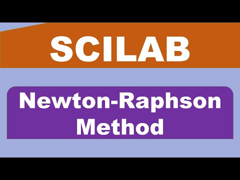 SCILAB: Newton-Raphson Method