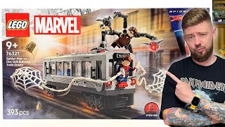 Spider-Man Kontra Doc Ock Scena W Metrze Lego Marvel 76321 Recenzja