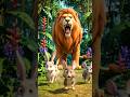 Sher Aur Khargosh Ki Anokhi Dosti 🦁🐰✨#yotube#cartoon #ytshorts