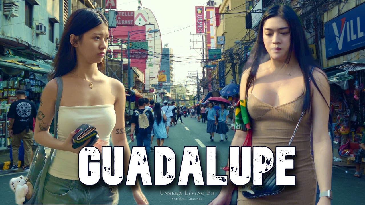 Guadalupe on a Sunlit Weekend | Crowded Alleys, Open Roads, and the Pulse of Everyday Life [4K] 🇵🇭