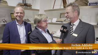 InterTabac 2018 - Interview at Kohlhase & Kopp with Jochen Addicks and Dirk Richter