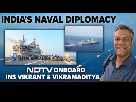 NDTV's Special Report From INS Vikrant, INS Vikramaditya | Left Right & Centre