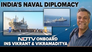 NDTV's Special Report From INS Vikrant, INS Vikramaditya | Left Right & Centre