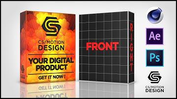 How To Create A Product Box/After Effects/Element 3D/Cinema 4D/Photoshop /TUTORIAL/SKILLSHARE /UDEMY