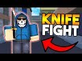 SO I TRIED THE KNIFE FIGHT MODE IN ARSENAL... (ROBLOX)