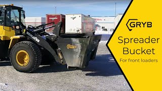 GRYB Spreader bucket (Salt, Sand, Abrasives) - GRYB.com