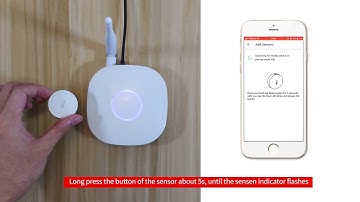 Separately purchased sensor setup operation tutorial