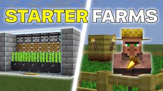 TOP 5 STARTER FARMS in 2026! Minecraft Java&Bedrock 26.1+!