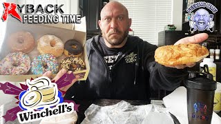 Ryback Feeding Time: Winchell’s Donuts and Sausage Egg & Cheese Croissants
