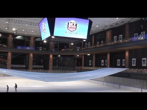 Ice skating stadium opens for SEA Games