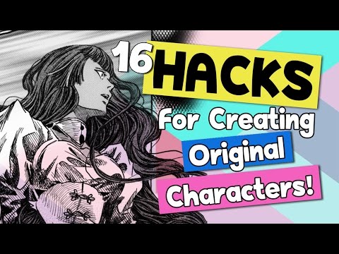❤ Novels, Manga, & Comics ❤ 16 HACKS for Creating Original Characters❤ ARTIST LIFE HACKS
