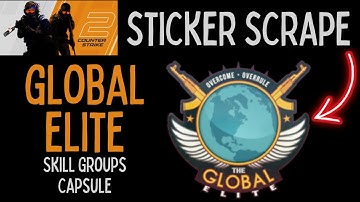 Global Elite Sticker Scrape #ohnepixel #cs2 #csgoskins #csgomemes