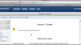How to use the Moodle Search Forums Block to Grade Discussion Forums